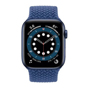 Смарт-годинник Apple Watch Series 6 GPS, 44mm Blue Aluminium Case with Atlantic Blue (M02G3) - Фото 2