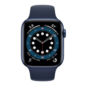 Смарт-годинник Apple Watch Series 6 GPS, 44mm Blue Aluminum Case with Deep Navy Sport Band (M00J3UL/A) Офіційний UA - Фото 2