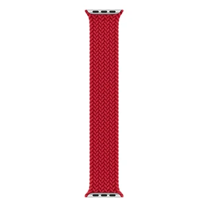 Смарт-часы Apple Watch Series 6 GPS, 44mm Red Aluminum Case with Red Braided Solo Loop (M02H3) - Фото 3