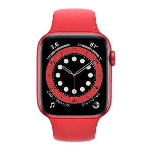 Смарт-часы Apple Watch Series 6 GPS, 44mm (PRODUCT) Red Aluminum Case with Red Sport Band (M00M3UL/A) Официальный UA - Фото 2
