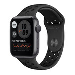 Смарт-годинник Apple Watch Nike Series 6 GPS, 44mm Space Gray Aluminum Case with Anthracite | Black Nike Sport Band (MG173)