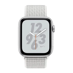 Смарт-часы Apple Watch Nike+ Series 4 44mm GPS+LTE Silver Aluminum Case Summit White Nike Sport Loop (MTXA2) - Фото 2