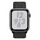 Смарт-годинник Apple Watch Nike + Series 4 44mm GPS Space Gray Aluminum Case Black Nike Sport Loop (MU7J2) - Фото 2