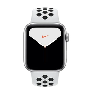 Смарт-годинник Apple Watch Nike + Series 5 40mm Silver Aluminum Case Sport Band (MX3R2) - Фото 2