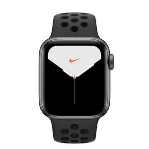 Смарт-часы Apple Watch Nike+ Series 5 40mm Space Gray Aluminum Case Sport Band (MX3T2) - Фото 2