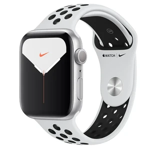 Смарт-часы Apple Watch Nike+ Series 5 44mm Silver Aluminum Case Sport Band (MX3V2) MX3V2 - Фото 1