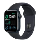 Смарт-часы Apple Watch SE 2 GPS, 40mm Midnight Aluminum Case with Midnight Sport Band (MNJT3)