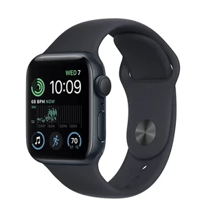 Купить б/у Смарт-часы Apple Watch SE 2 GPS, 44mm Midnight Aluminum Case with Midnight Sport Band (MNK03)