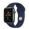 Смарт-часы Apple Watch SE GPS, 40mm Space Gray Aluminum Case with Deep Navy Sport Band (MYE02) MYE02 - Фото 1