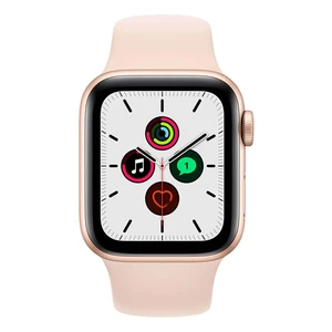 Смарт-часы Apple Watch SE GPS 40mm Gold Aluminum Case with Pink Sand Sport Band (MYDN2) - Фото 2