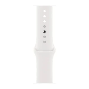 Смарт-часы Apple Watch SE GPS, 44mm Silver Aluminum Case with White Sport Band (MYDQ2) - Фото 3