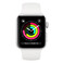Смарт-часы Apple Watch Series 3 38mm GPS Silver Aluminum Case White Sport Band (MTEY2) Официальный UA - Фото 2