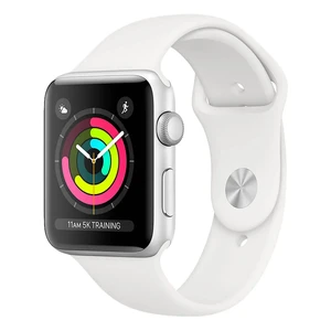 Смарт-часы Apple Watch Series 3 38mm GPS Silver Aluminum Case White Sport Band (MTEY2) Официальный UA MTEY2 - Фото 1