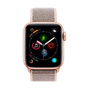 Смарт-часы Apple Watch Series 4 40mm GPS Gold Aluminum Case Pink Sand Sport Loop (MU692) - Фото 2