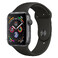 Смарт-часы Apple Watch Series 4 40mm GPS+LTE Space Gray Aluminum Case Black Sport Band (MTVD2 | MTUG2) MTVD2 | MTUG2 - Фото 1