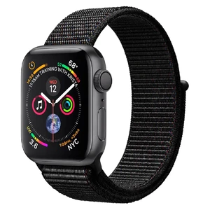 Смарт-часы Apple Watch Series 4 40mm GPS+LTE Space Gray Aluminum Case Black Sport Loop (MTVF2) MTVF2 - Фото 1