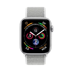 Смарт-часы Apple Watch Series 4 40mm GPS Silver Aluminum Case Seashell Sport Loop (MU652) - Фото 2
