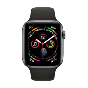 Смарт-годинник Apple Watch Series 4 40mm GPS Space Gray Aluminum Case Black Sport Band (MU662) - Фото 2