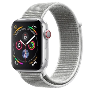 Смарт-годинник Apple Watch Series 4 44mm GPS + LTE Silver Aluminium Case Seashell Sport Loop (MTVT2 | MTUV2) MTVT2 | MTUV2 - Фото 1