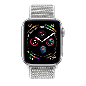 Смарт-годинник Apple Watch Series 4 44mm GPS + LTE Silver Aluminium Case Seashell Sport Loop (MTVT2 | MTUV2) - Фото 2