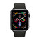 Смарт-годинник Apple Watch Series 4 44mm GPS + LTE Space Black Stainless Steel Case Black Sport Band (MTV52) - Фото 2
