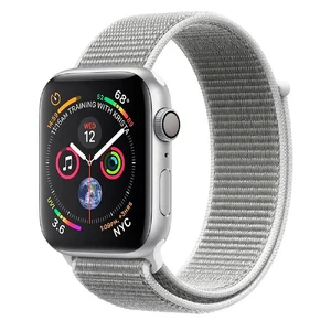 Смарт-годинник Apple Watch Series 4 44mm GPS Silver Aluminum Case Seashell Sport Loop (MU6C2) MU6C2 - Фото 1