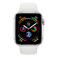 Смарт-часы Apple Watch Series 4 44mm GPS Silver Aluminum Case White Sport Band (MU6A2) - Фото 2