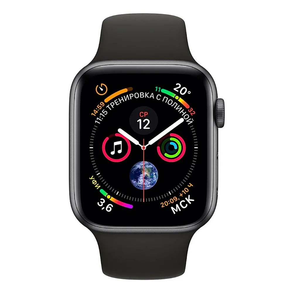 Купить Смарт-часы Apple Watch Series 4 44mm GPS Space Gray (MU6D2