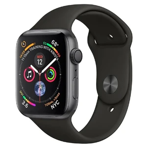 Смарт-часы Apple Watch Series 4 44mm GPS+LTE Space Gray Aluminum Case Black Sport Band (MTVU2 | MTUW2) MTVU2 | MTUW2 - Фото 1