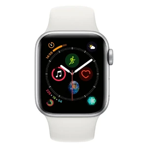 Смарт-годинник Apple Watch Series 4 40mm GPS + LTE Silver Aluminum Case White Sport Band (MTUD2 | MTVA2) - Фото 2