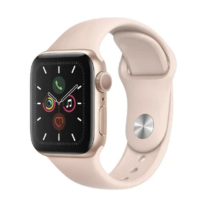 Apple Watch Series 5 40mm Gold Aluminium Case Sport Band (MWV72)