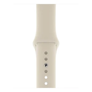 Смарт-часы Apple Watch Series 5 40mm Gold Stainless Steel Case Stone Sport Band (MWWU2) - Фото 3