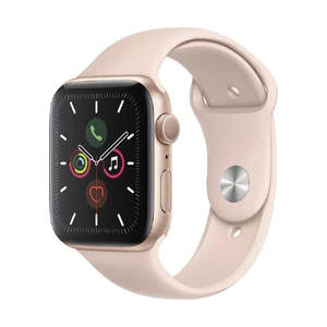 Смарт-часы Apple Watch Series 5 44mm Gold Aluminum Case Sport Band (MWVE2)