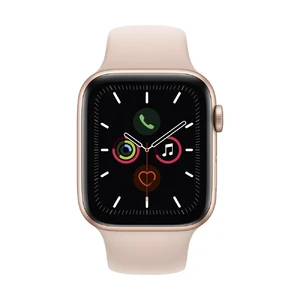 Смарт-часы Apple Watch Series 5 44mm Gold Aluminum Case Sport Band (MWVE2) - Фото 2