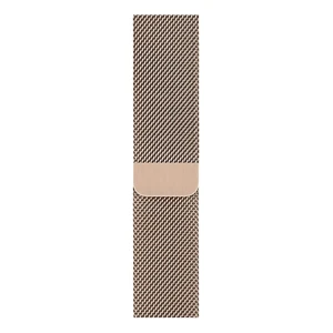 Смарт-годинник Apple Watch Series 5 44mm Gold Stainless Steel Case Milanese Loop (MWW62) - Фото 3