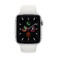 Смарт-часы Apple Watch Series 5 44mm Silver Aluminum Case Sport Band (MWVD2) - Фото 2