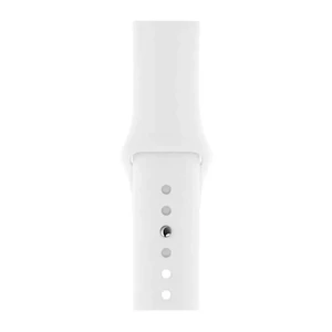 Смарт-годинник Apple Watch Series 5 44mm Silver Stainless Steel Case White Sport Band (MWW22) MWW22 - Фото 1