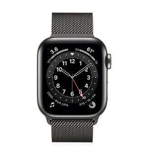 Смарт-часы Apple Watch Series 6 GPS + Cellular, 40mm Graphite Stainless Steel Case with Graphite Milanese Loop (MG2U3 | M06Y3) - Фото 2