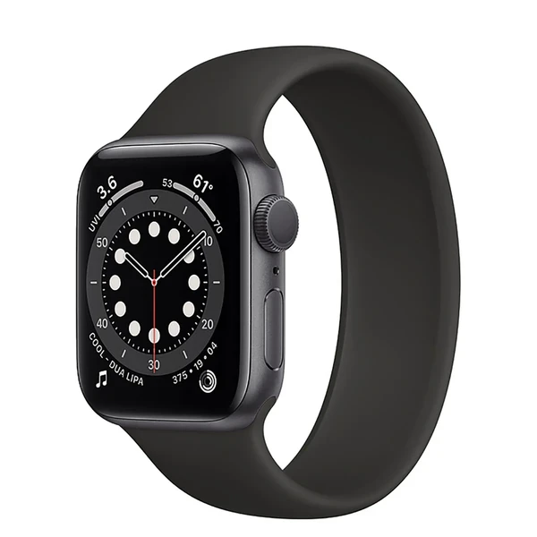 Смарт-часы Apple Watch Series 6 GPS + Cellular, 40mm Space Gray Aluminum Case with Black Solo Loop (M0D63 | M0DQ3) Размер 1