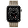 Смарт-часы Apple Watch Series 6 GPS + Cellular, 44mm Graphite Stainless Steel Case with Gold Milanese Loop (M0GG3 | M0GX3) - Фото 2