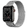 Смарт-годинник Apple Watch Series 6 GPS + Cellular, 44mm Graphite Stainless Steel Case with Silver Milanese Loop (M07R3 | M09J3) M0GG3/M0GX3 - Фото 1