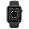 Смарт-часы Apple Watch Series 6 GPS + Cellular, 44mm Space Gray Aluminum Case with Black Solo Loop (M0G83 | MOGR3) Размер 5 - Фото 2