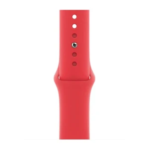 Смарт-часы Apple Watch Series 6 GPS, 40mm (PRODUCT) Red Aluminum Case with Red Sport Band (M00A3) - Фото 3