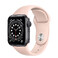 Смарт-годинник Apple Watch Series 6 GPS, 40mm Space Gray Aluminum Case with Pink Sand Sport Band (MG1A3) MG1A3 - Фото 1