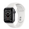 Смарт-годинник Apple Watch Series 6 GPS, 40mm Space Gray Aluminum Case with White Sport Band (MG1A3) MG1A3 - Фото 1