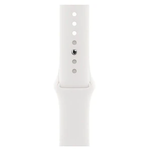 Смарт-годинник Apple Watch Series 6 GPS, 44mm Silver Aluminum Case with White Sand Sport Band (M00D3) - Фото 3