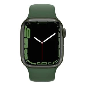 Смарт-часы Apple Watch Series 7 GPS, 41mm Green Aluminum Case with Clover Sport Band (MKN03UL/A) Официальный UA - Фото 2