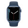 Смарт-часы Apple Watch Series 7 GPS, 41mm Blue Aluminium Case with Abyss Blue Sport Band (MKN13) - Фото 2