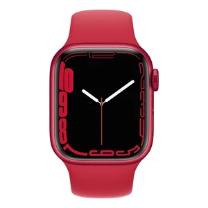 Смарт-годинник Apple Watch Series 7 GPS, 41mm (PRODUCT)RED Aluminium Case with (PRODUCT)RED Sport Band (MKN23) - Фото 2
