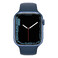 Смарт-часы Apple Watch Series 7 GPS, 45mm Blue Aluminium Case with Abyss Blue Sport Band (MKN83UL/A) Официальный UA - Фото 2